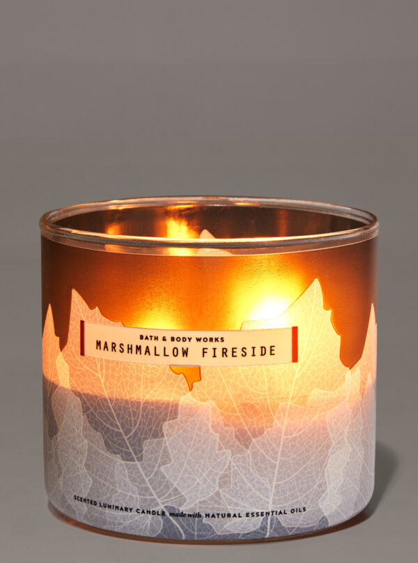 Marshmallow Fireside 3-tahiga küünal