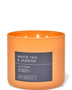 White Tea & Jasmine 3-tahiga küünal 411g