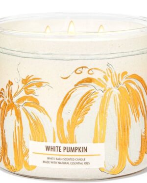 White Pumpkin 3-tahiga küünal