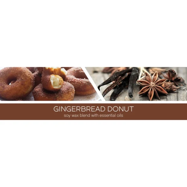 Gingerbread Donut küünal