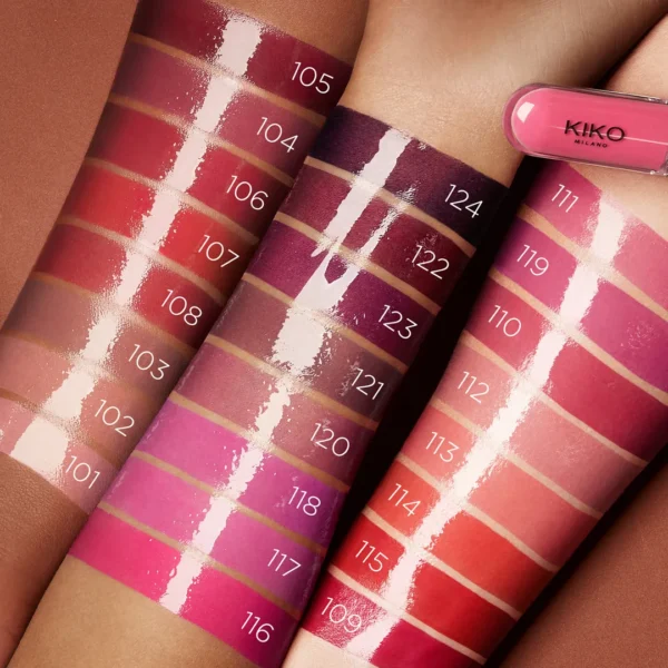 Huuleläige 2in1 Kiko Unlimited Double Touch 103, Natural Rose - Image 5