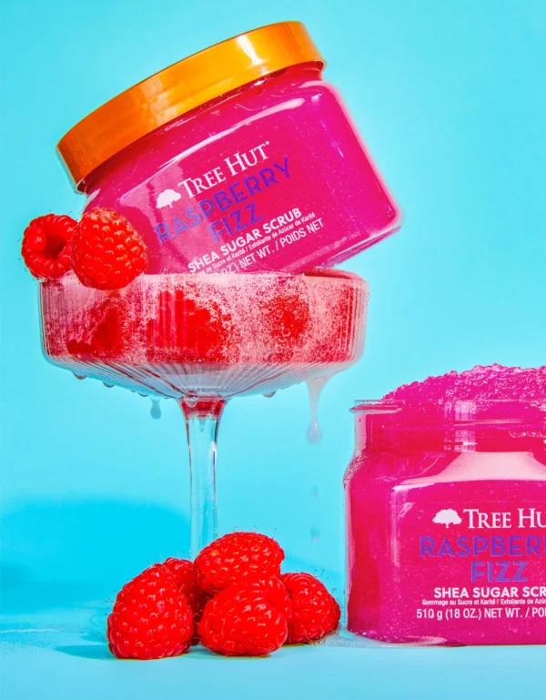 Raspberry Fizz kehakoorija 510g - Image 2