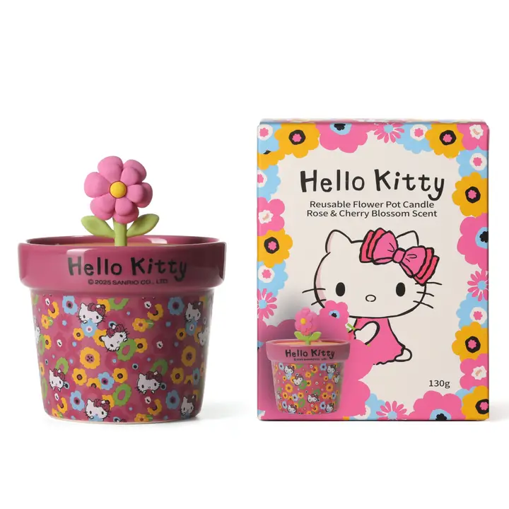 Hello Kitty küünal Rose & Cherry Blossom