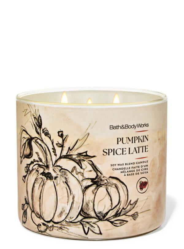 Pumpkin-Spice-Latte-küünal 
