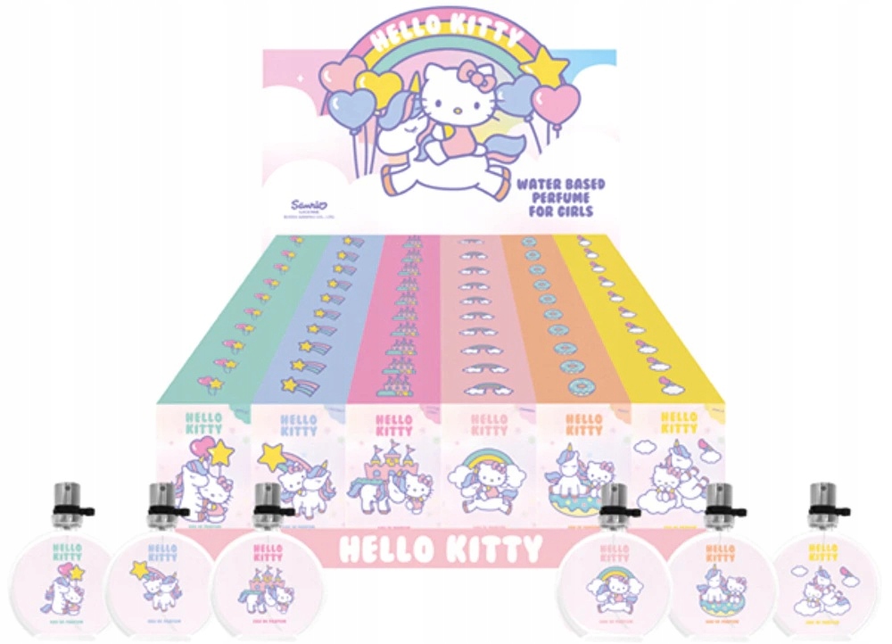 Hello Kitty veebaasil parfüüm Unicorn Apple 15ml - Image 2