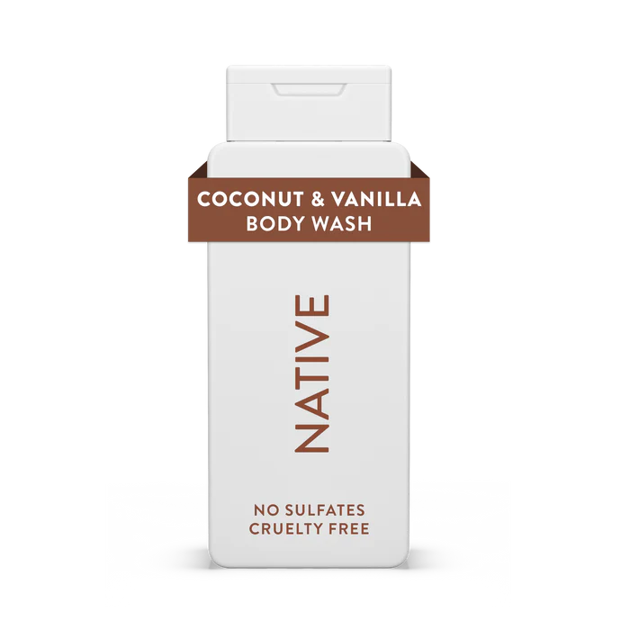 Native niisutav kehapesugeel Coconut & Vanilla