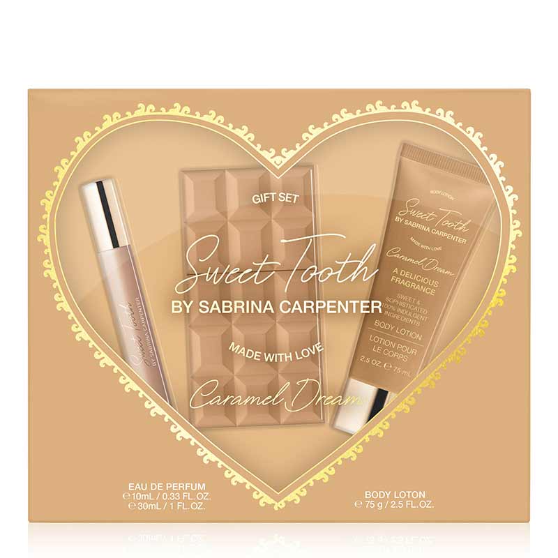 Sabrina Carpenter Caramel Dream kinkekomplekt